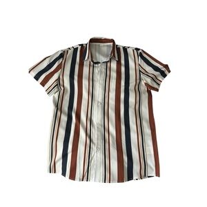 Charfille - Striped Button Down Shirt